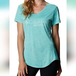 Columbia Women's Trinity Trail II Graphic, Gulf Stream-Active Fit
